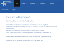 Tablet Screenshot of pluspunktberlin.de